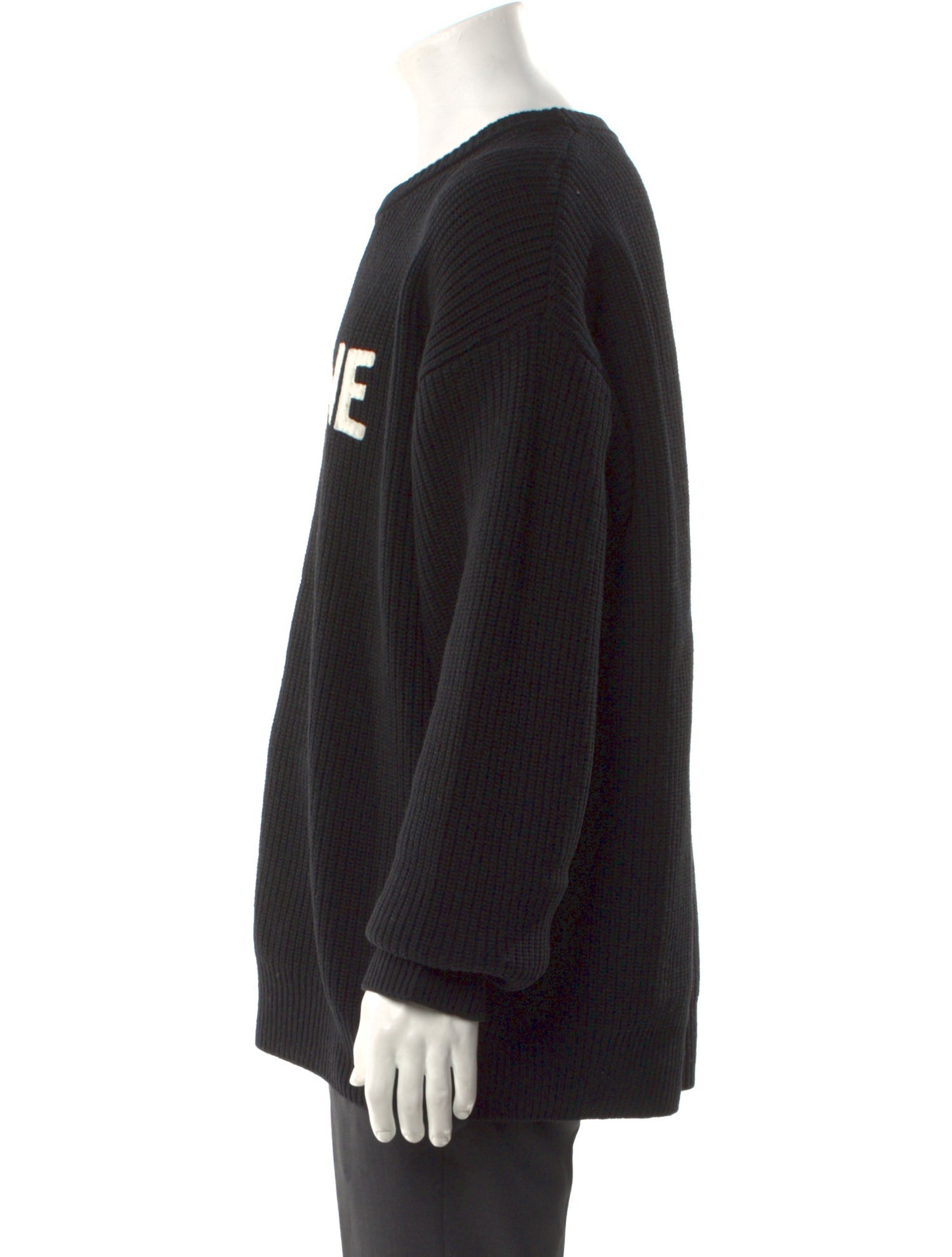 Celine Wool Graphic Print Pullover