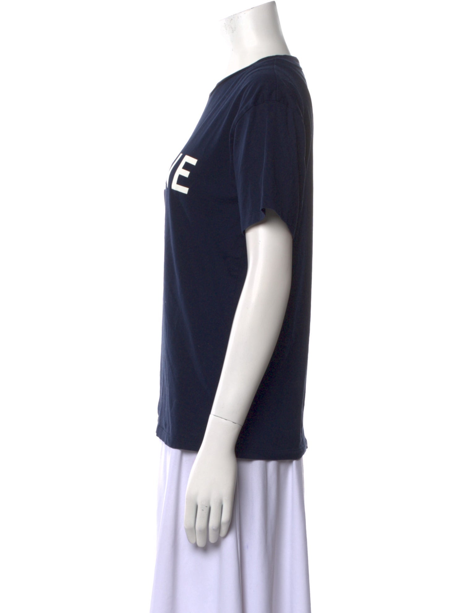 Celine Graphic Print Crew Neck T-Shirt