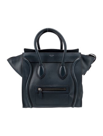 Celine Leather Luggage Mini