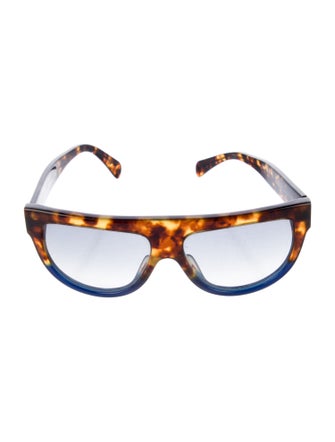 Celine Shield Mirrored Sunglasses