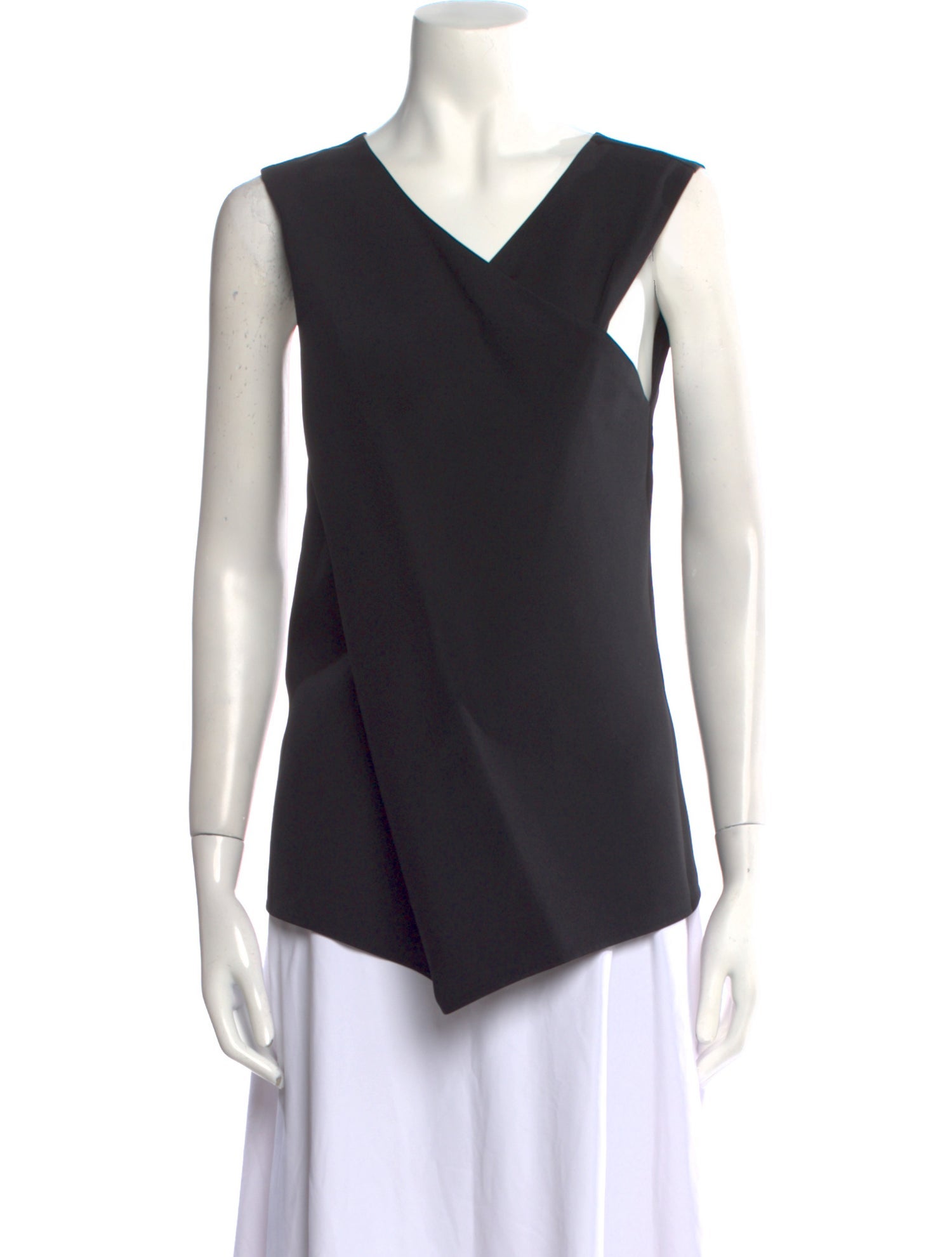 Celine Silk V-Neck Top