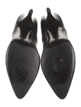 Celine Leather Chelsea Boots