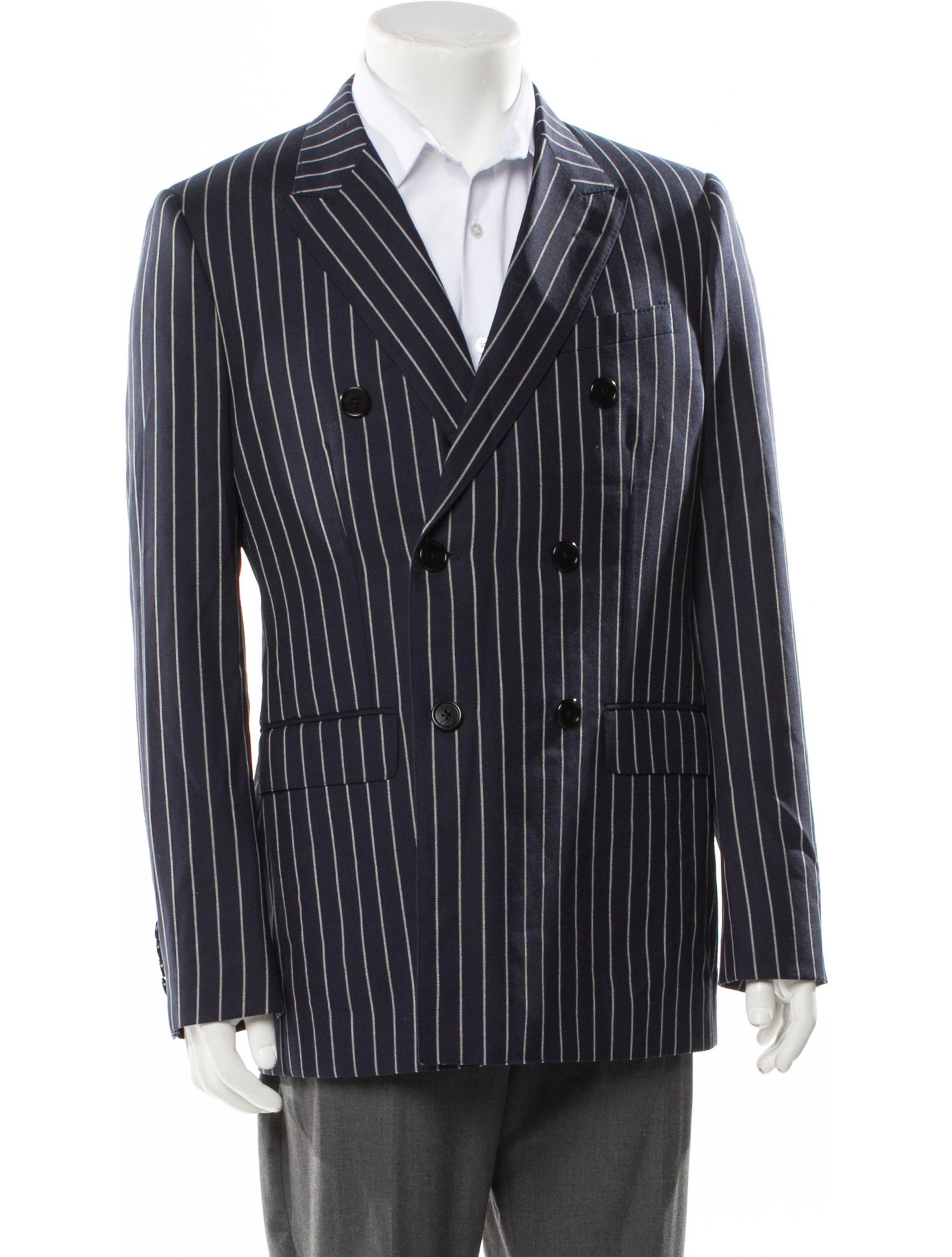 Celine Wool Striped Blazer w/ Tags