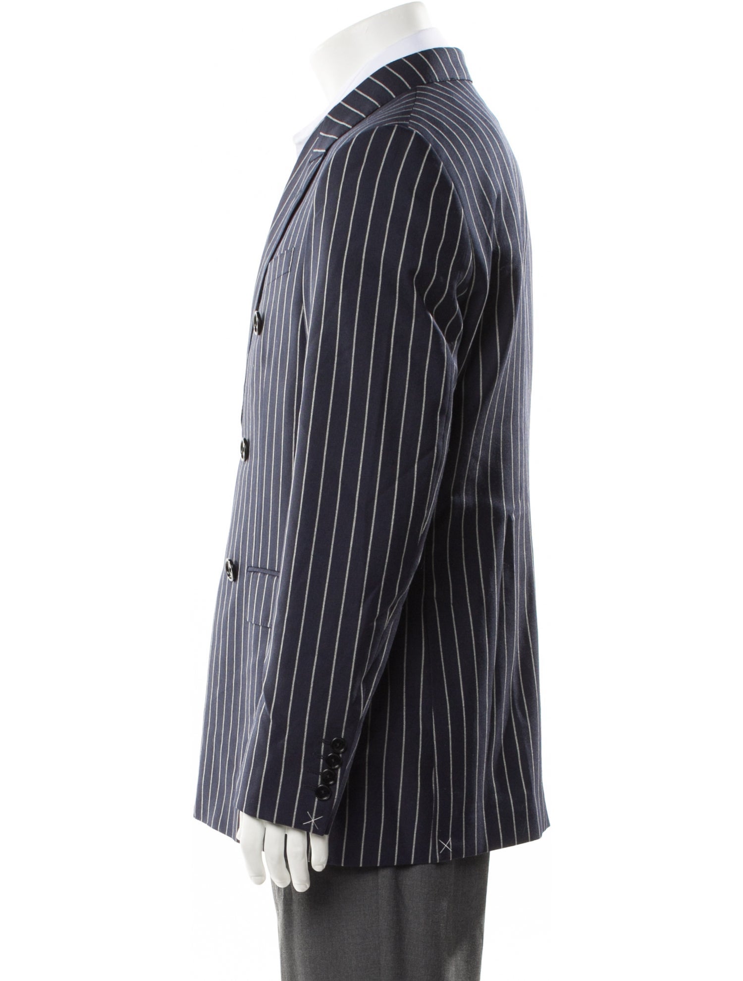 Celine Wool Striped Blazer w/ Tags