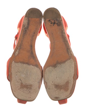 Celine Suede T-Strap Sandals