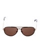 Celine Aviator Mirrored Sunglasses