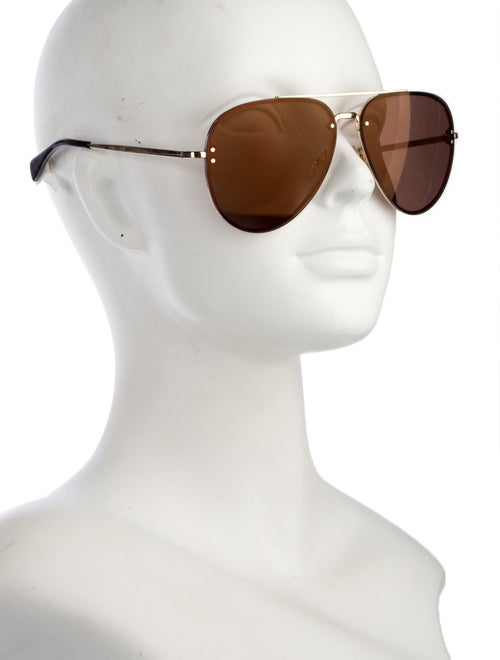 Celine Aviator Mirrored Sunglasses