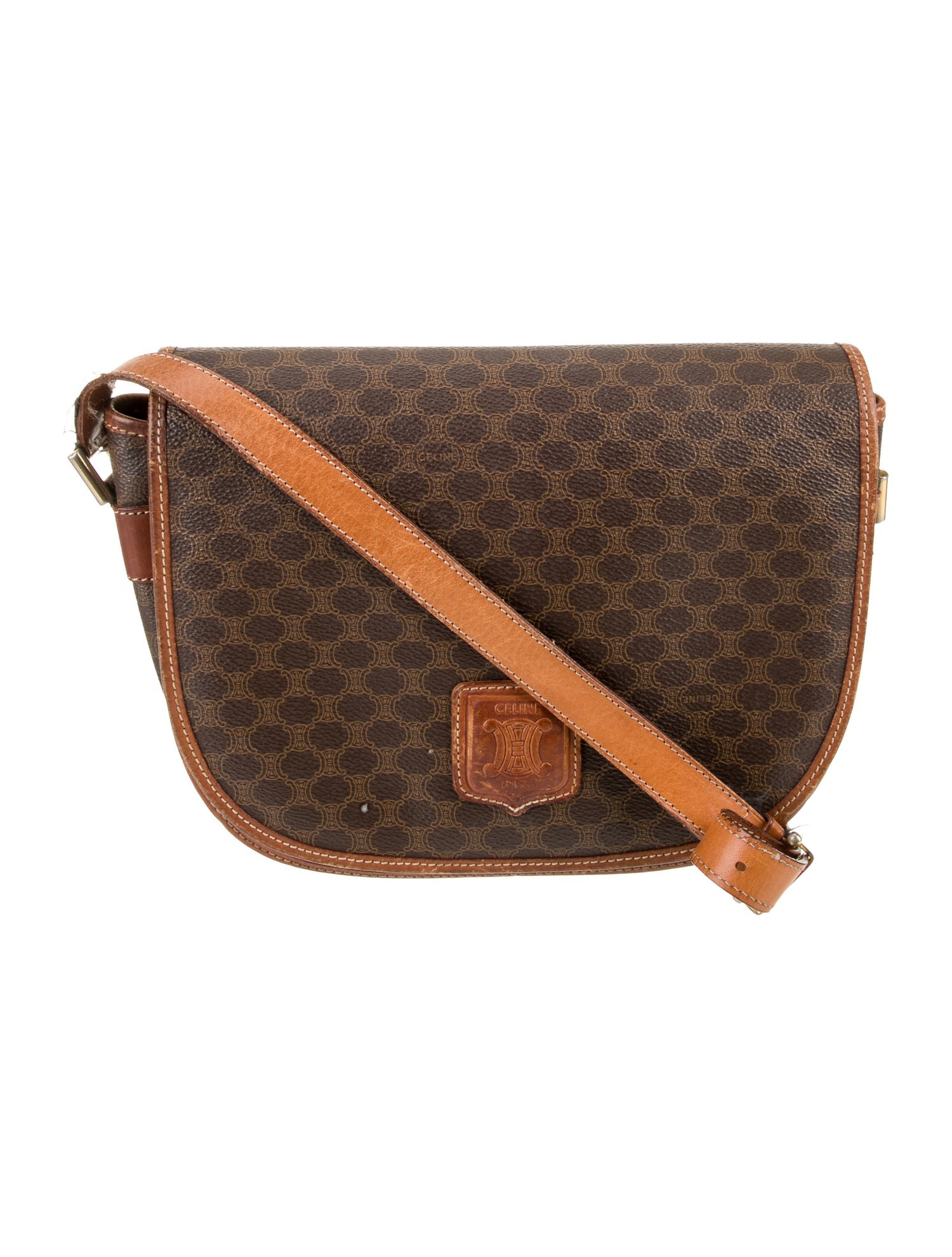 Celine Macadam Messenger Bag Vintage