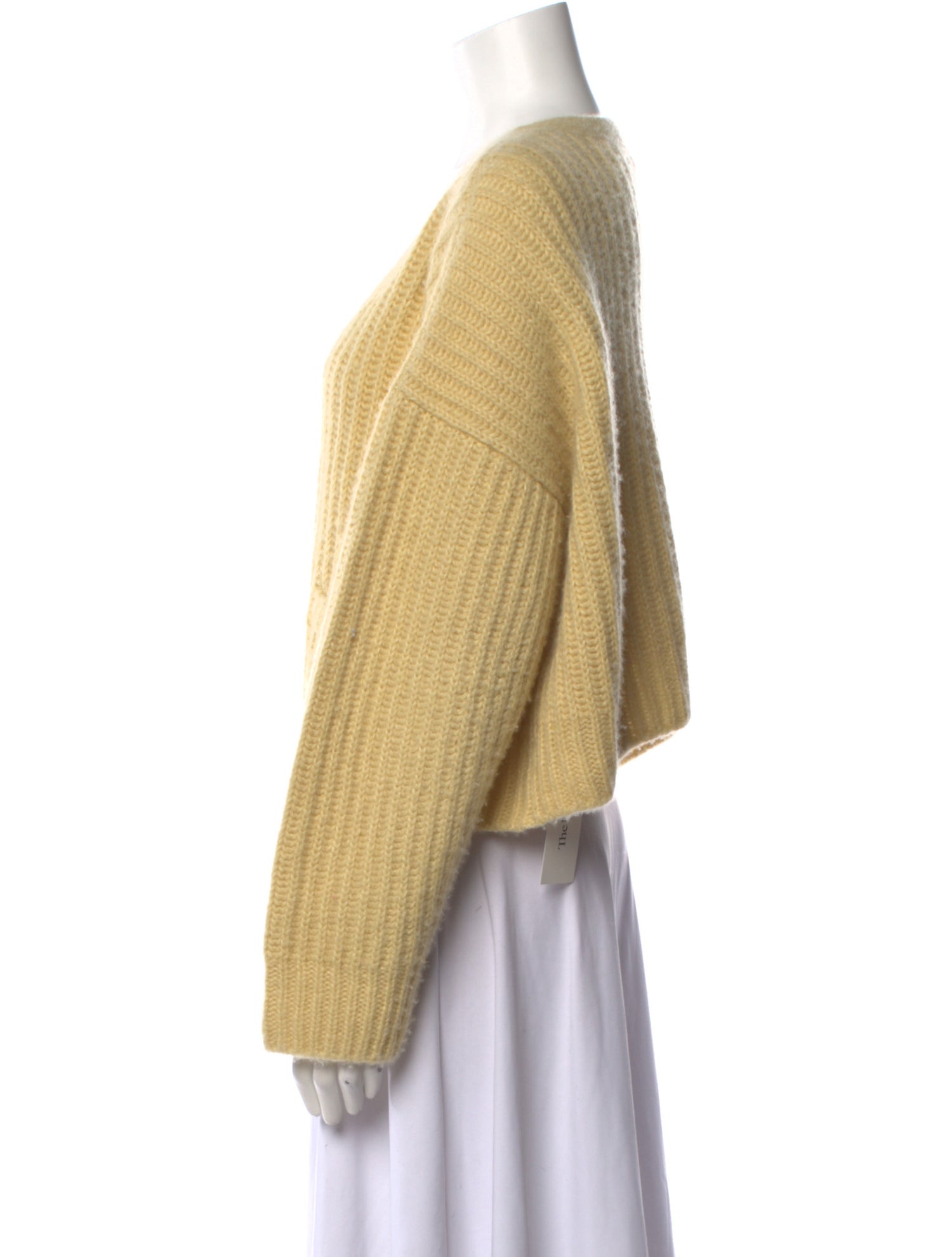 Celine Cropped Cashmere Sweater