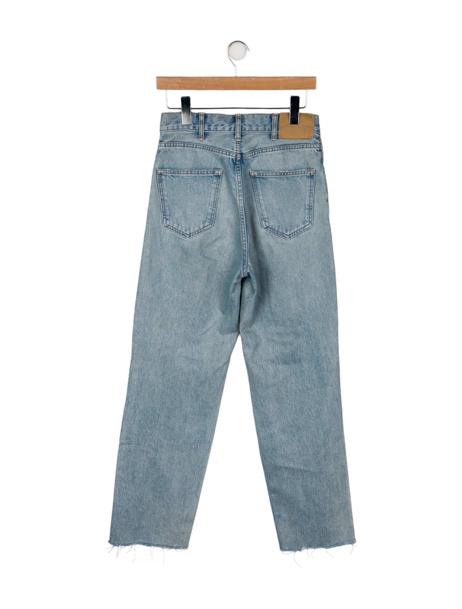 Celine High-Rise Straight Leg Jeans