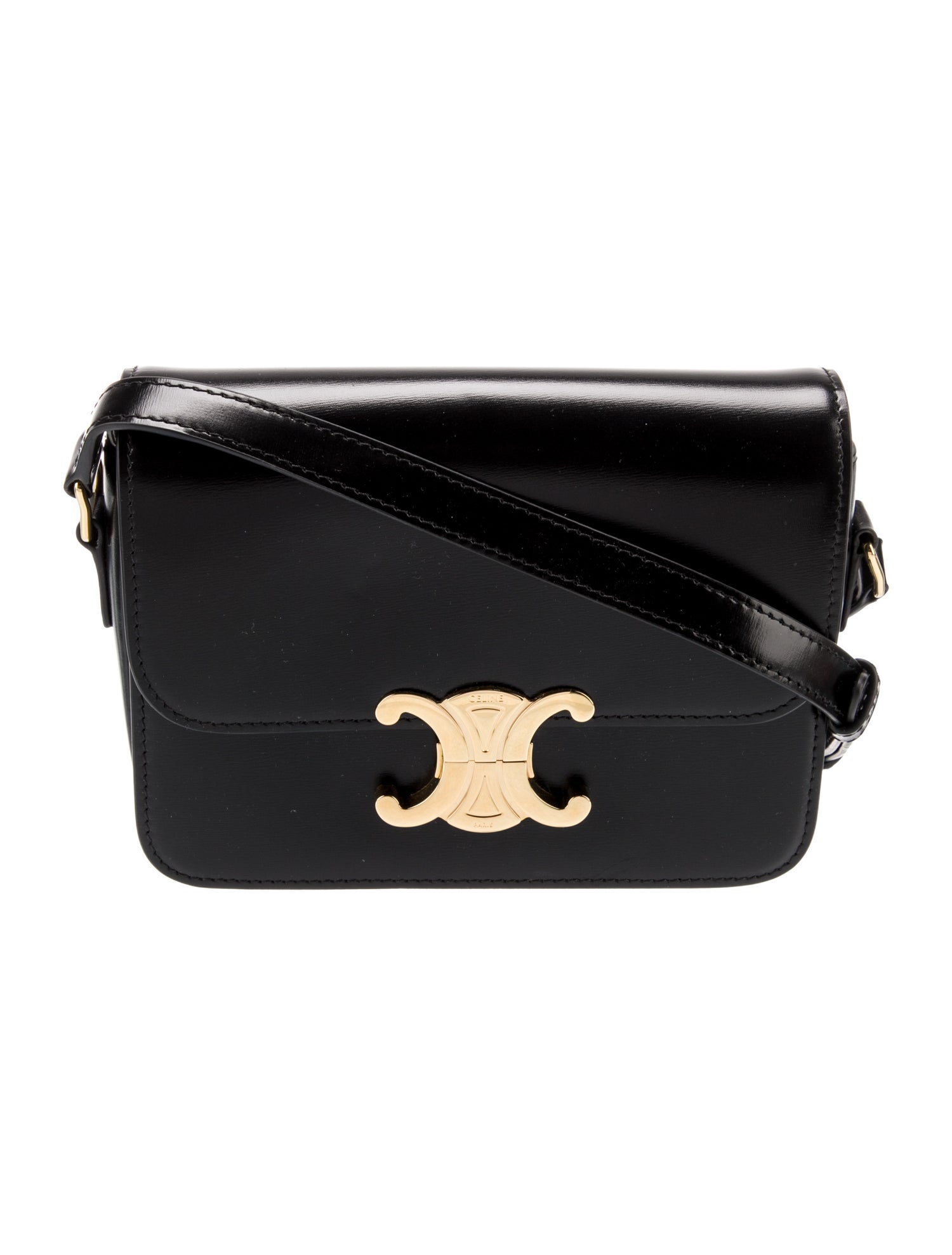 Celine Leather Triomphe Teen 2023
