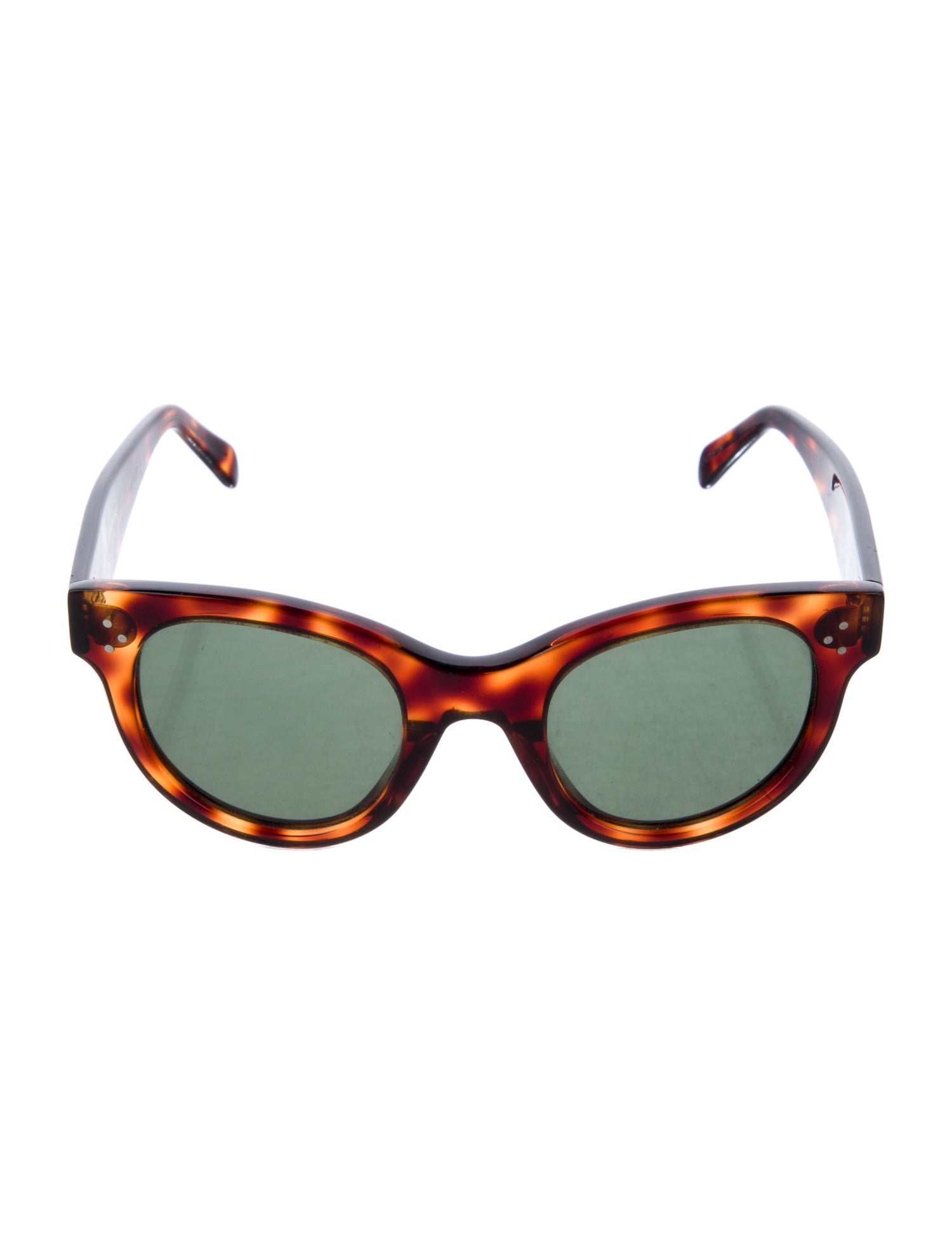 Celine Round Tinted Sunglasses