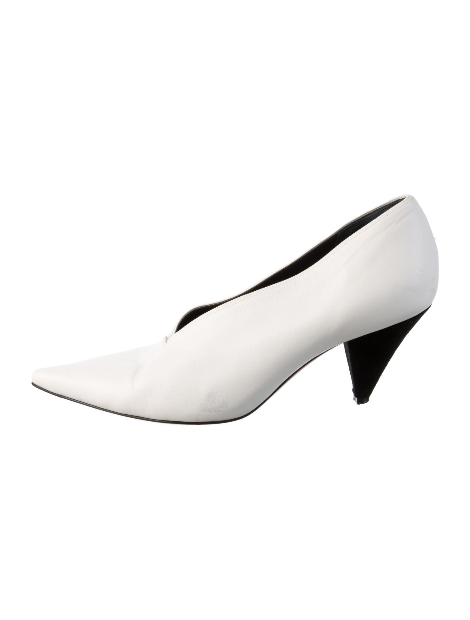 Celine Leather D'Orsay Pumps