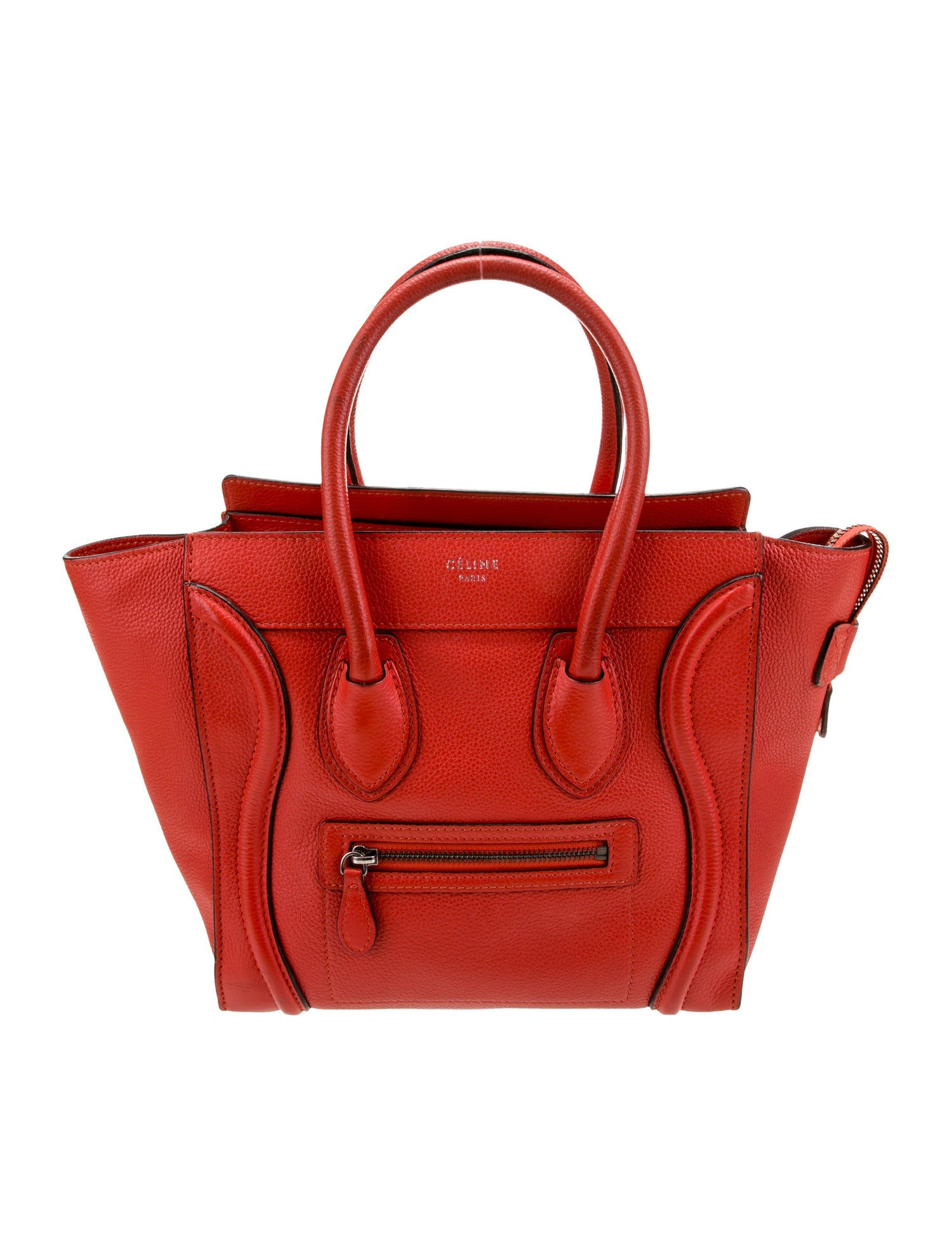 Celine Leather Luggage Phantom Medium