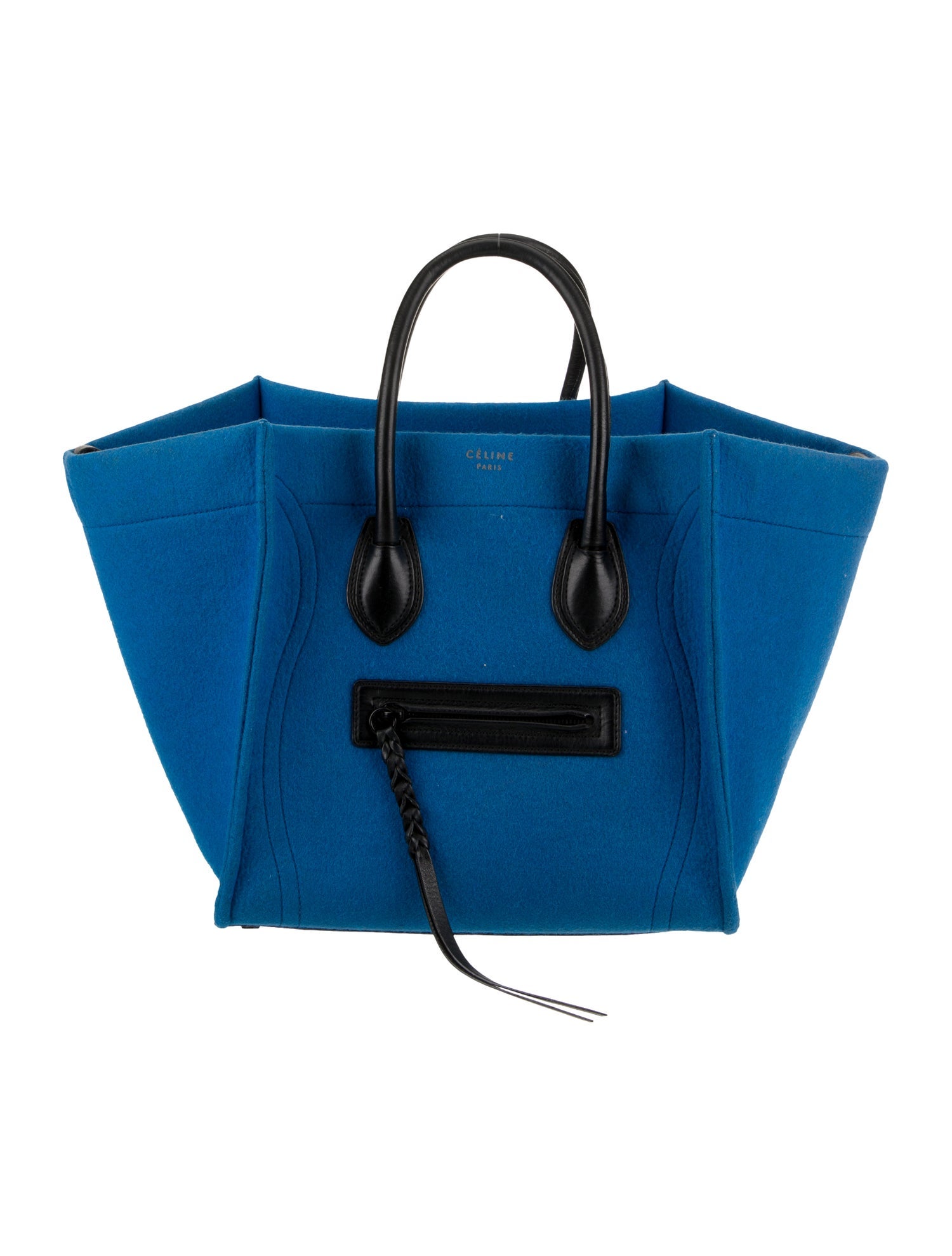 Celine Felt Shoulder Bag