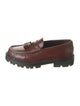 Celine Leather Tassel Accents Loafers