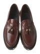 Celine Leather Tassel Accents Loafers