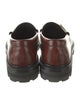 Celine Leather Tassel Accents Loafers