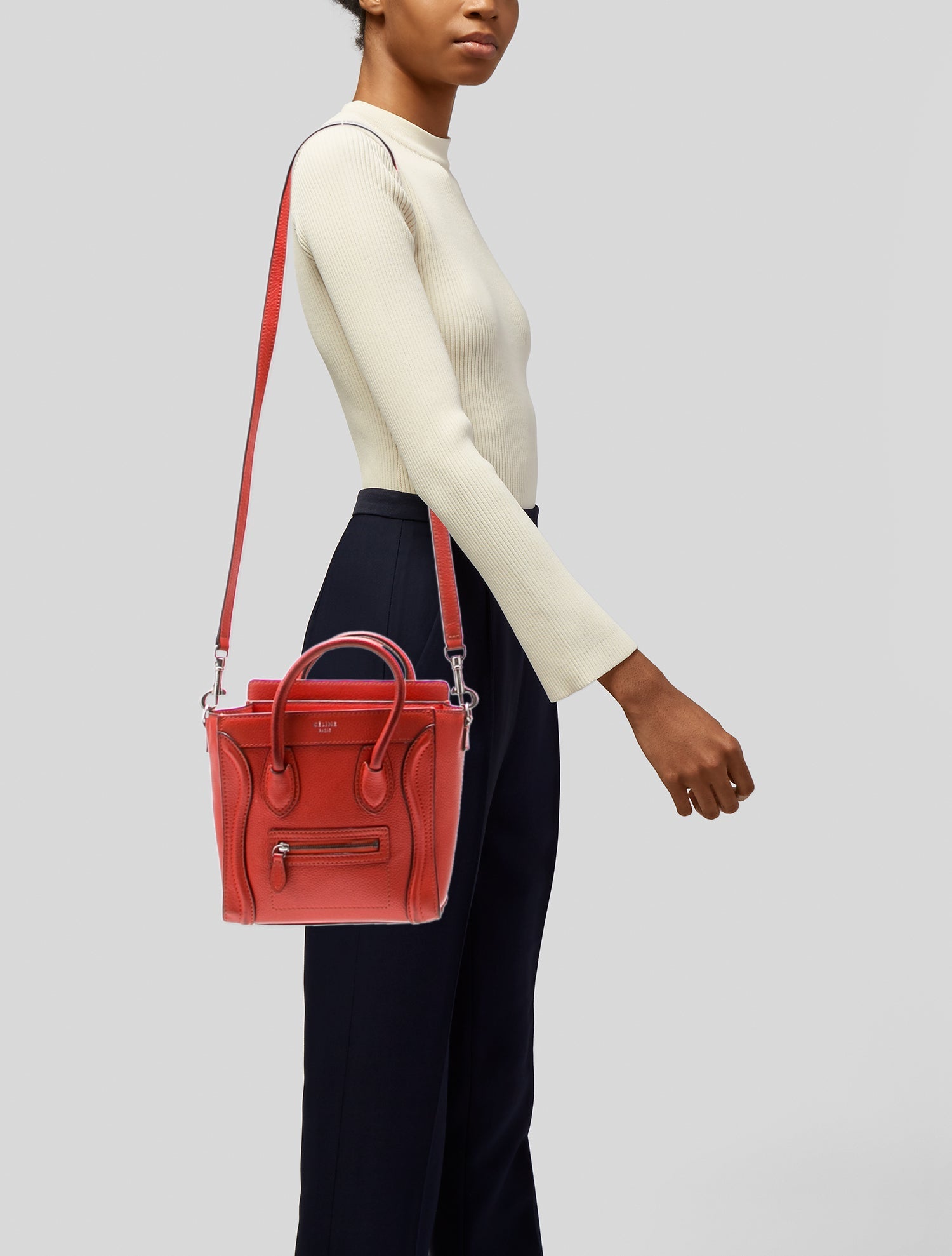 Celine Leather Luggage