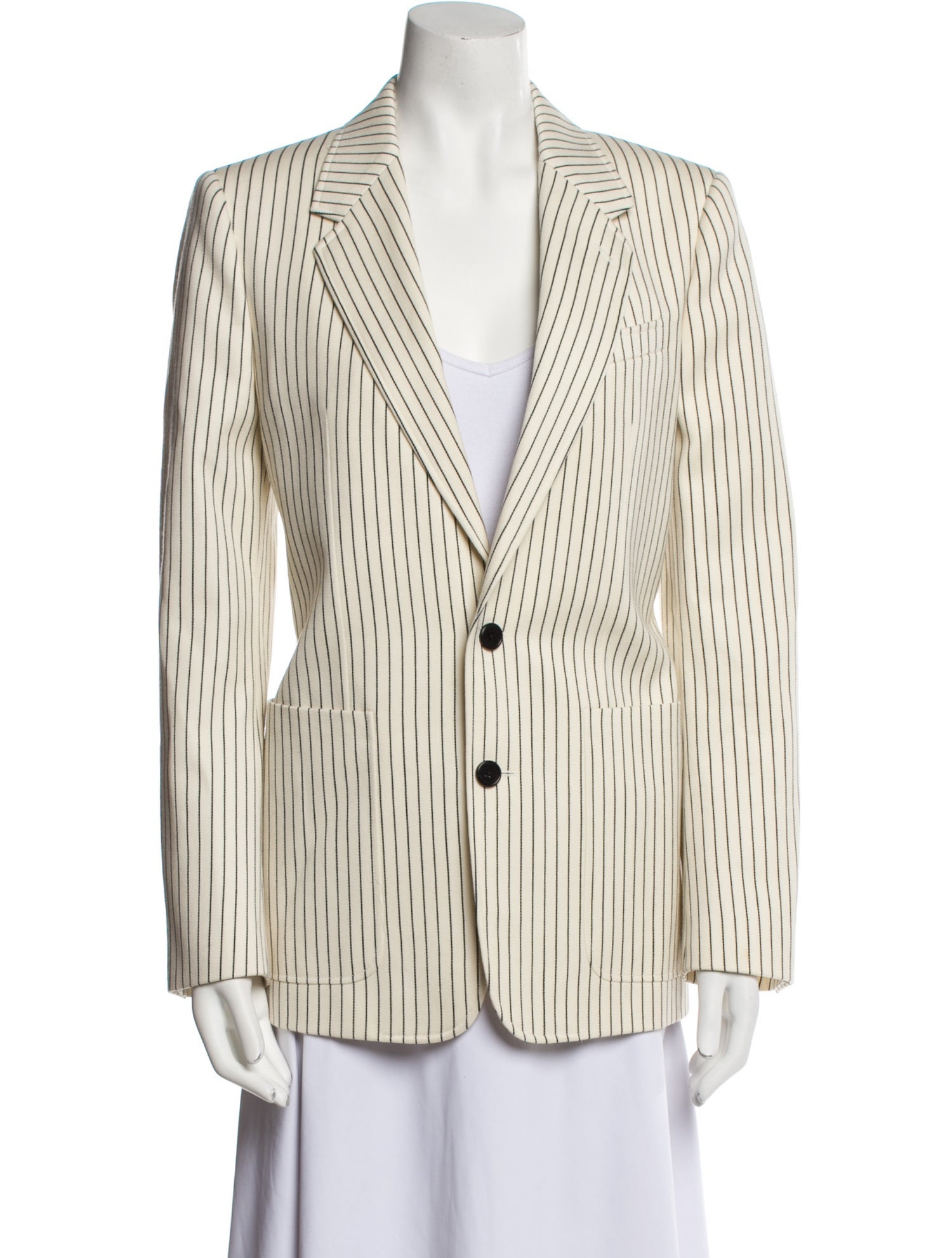 Celine Wool Striped Blazer w/ Tags