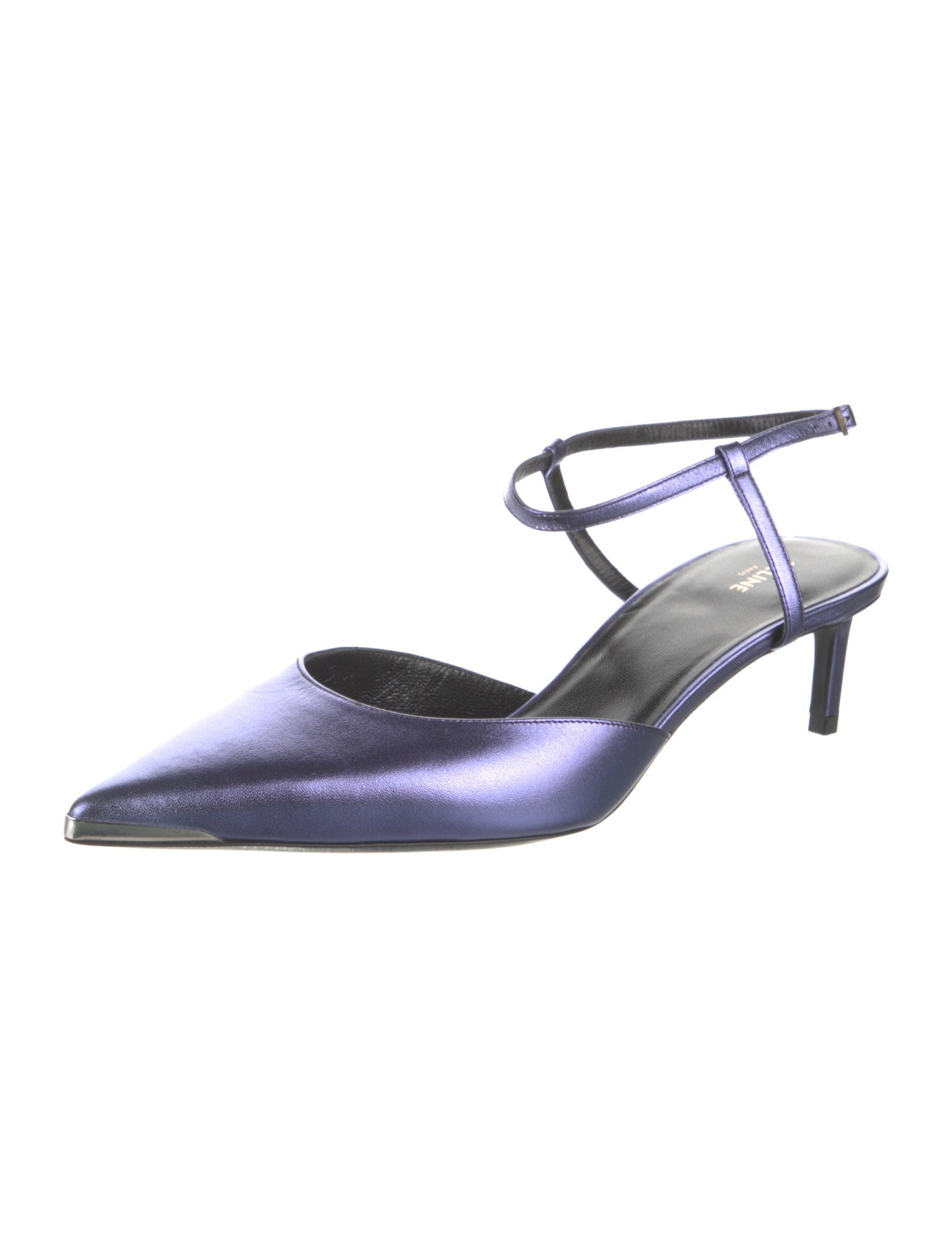 Celine Leather Slingback Pumps