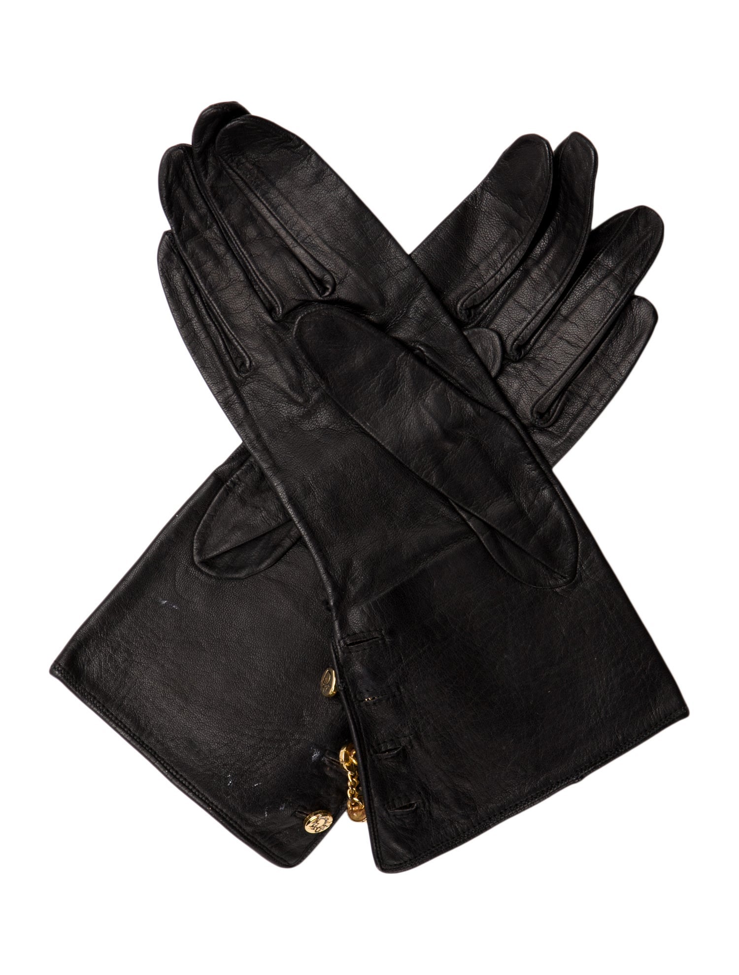 Celine Leather Gloves