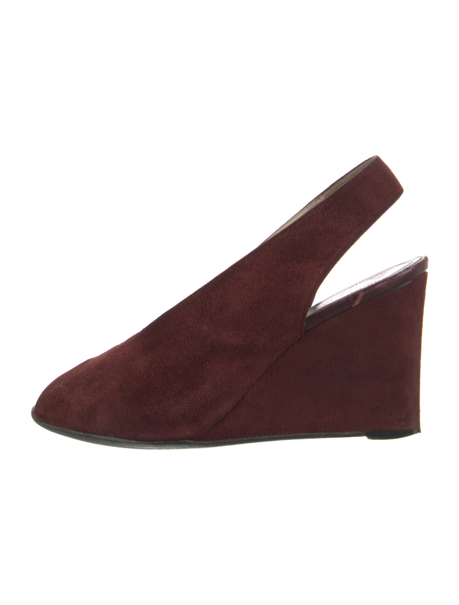 Celine Suede Slingback Pumps