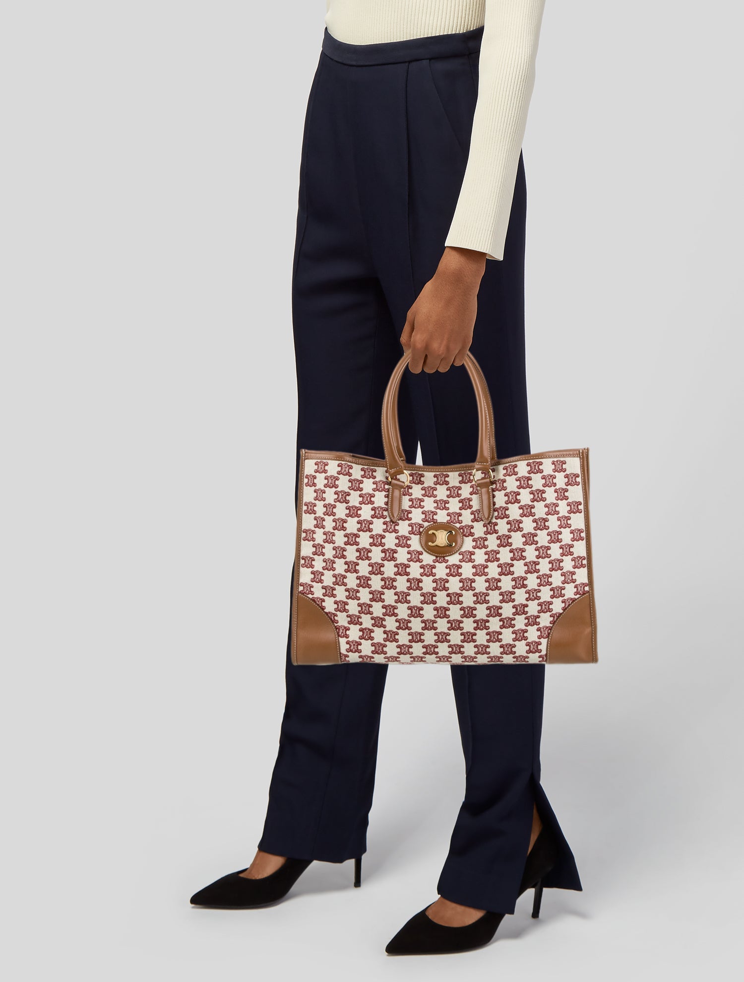 Celine Canvas Horizontal Cabas