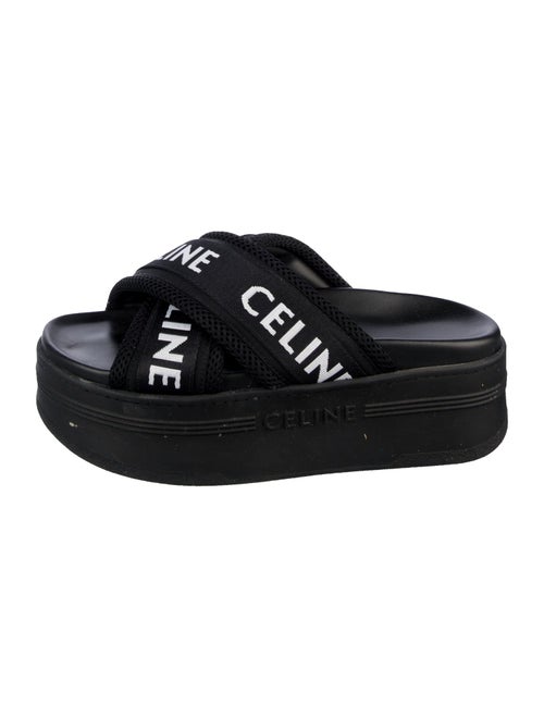 Celine Rubber Printed Slides