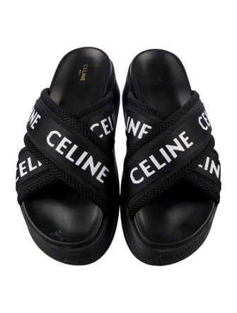 Celine Rubber Printed Slides