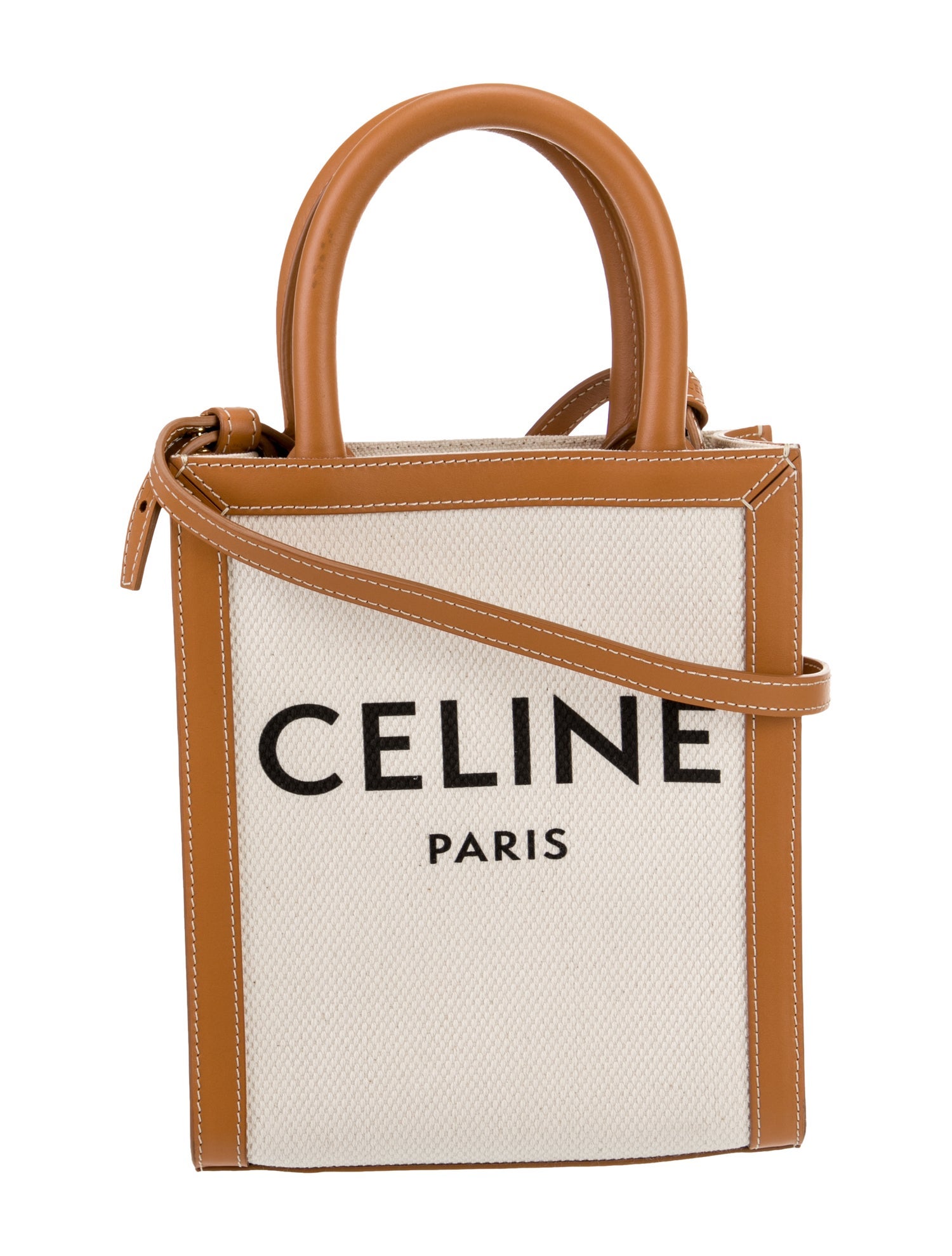 Celine Canvas Shoulder Bag Mini 2022