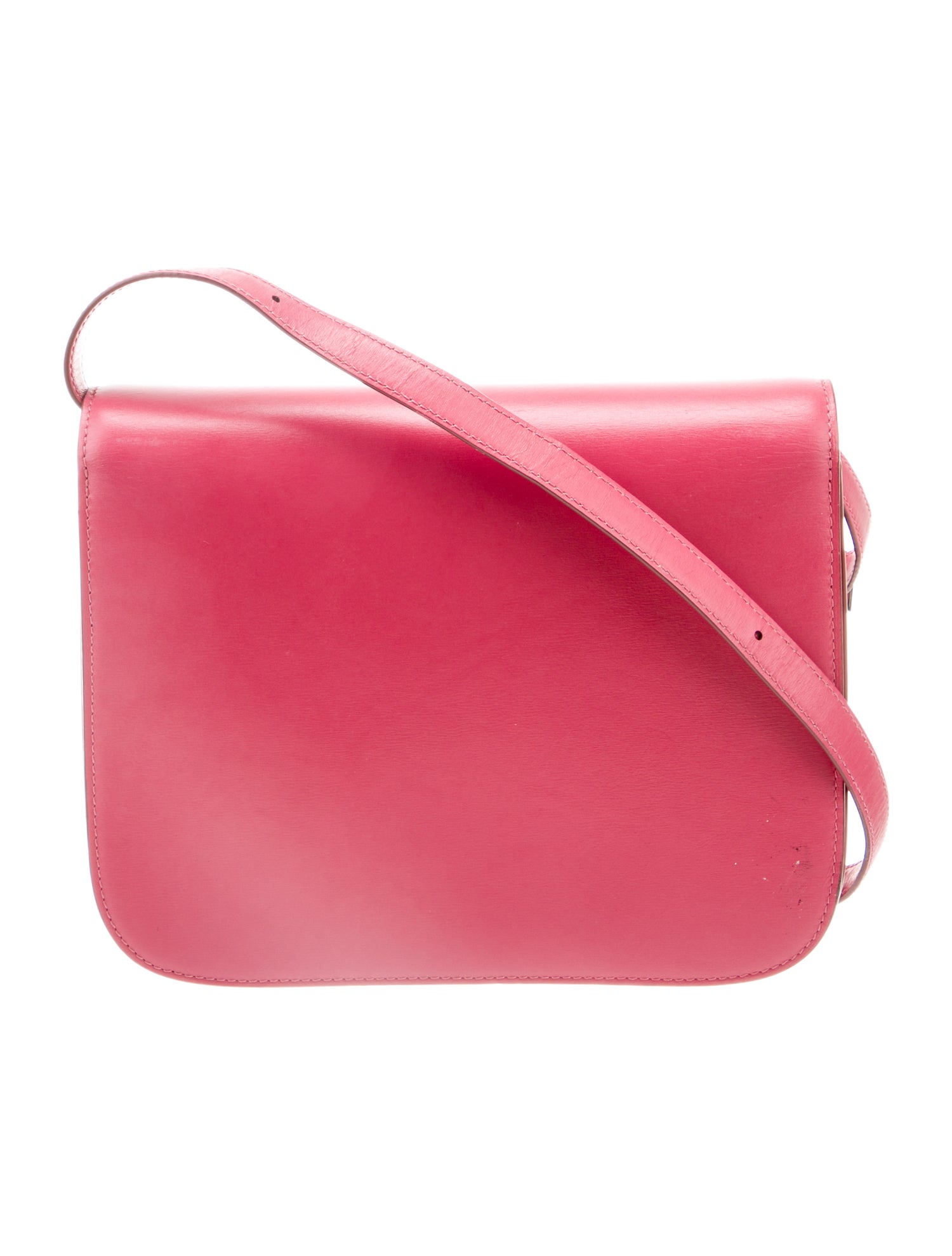 Celine Leather Box on Strap Medium