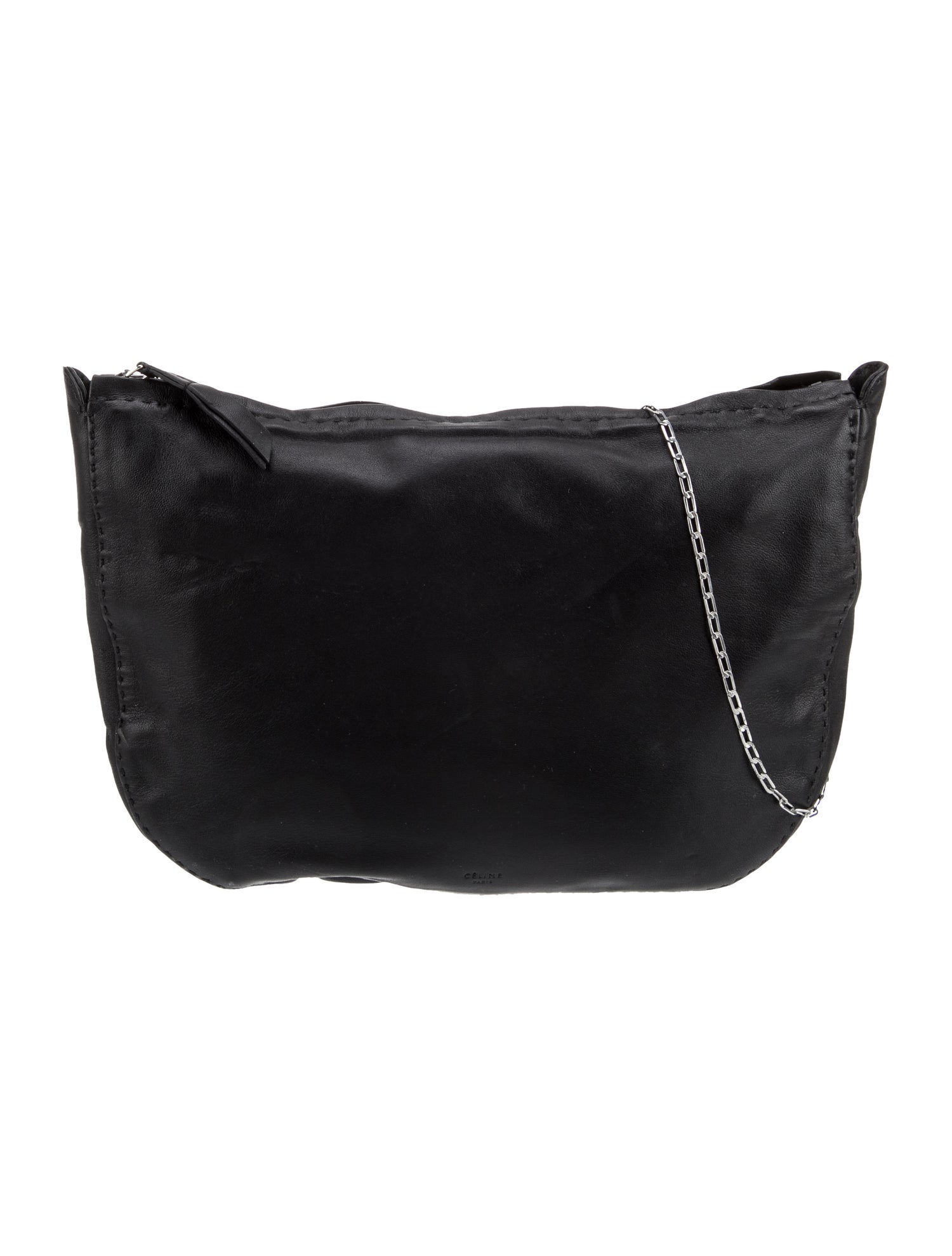 Celine Leather Croissant