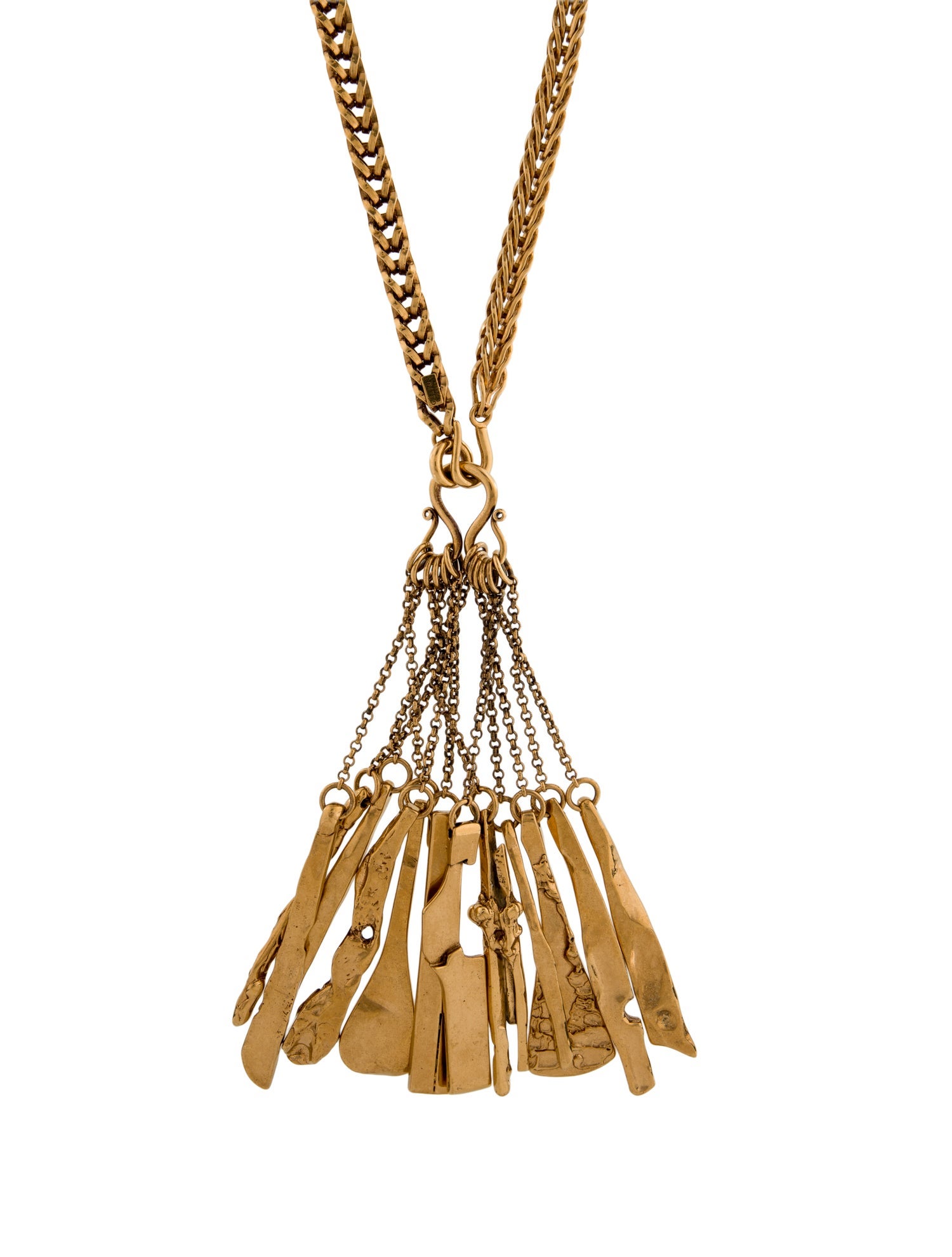Celine Tassel Pendant Necklace