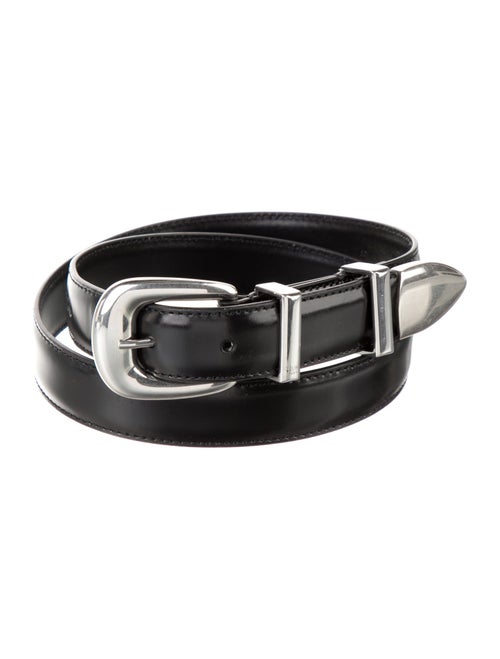 Celine Skinny Leather Belt