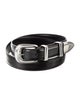Celine Skinny Leather Belt