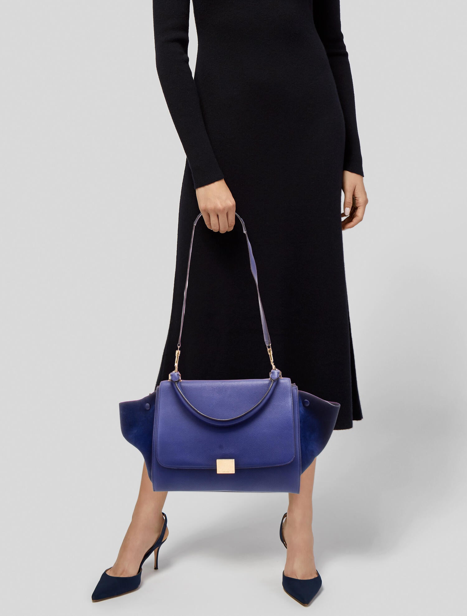 Celine Leather Trapeze Medium