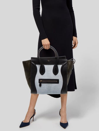 Celine Leather Luggage