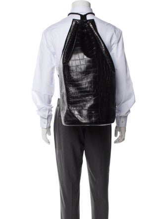 Celine Embossed Leather Sailor Large