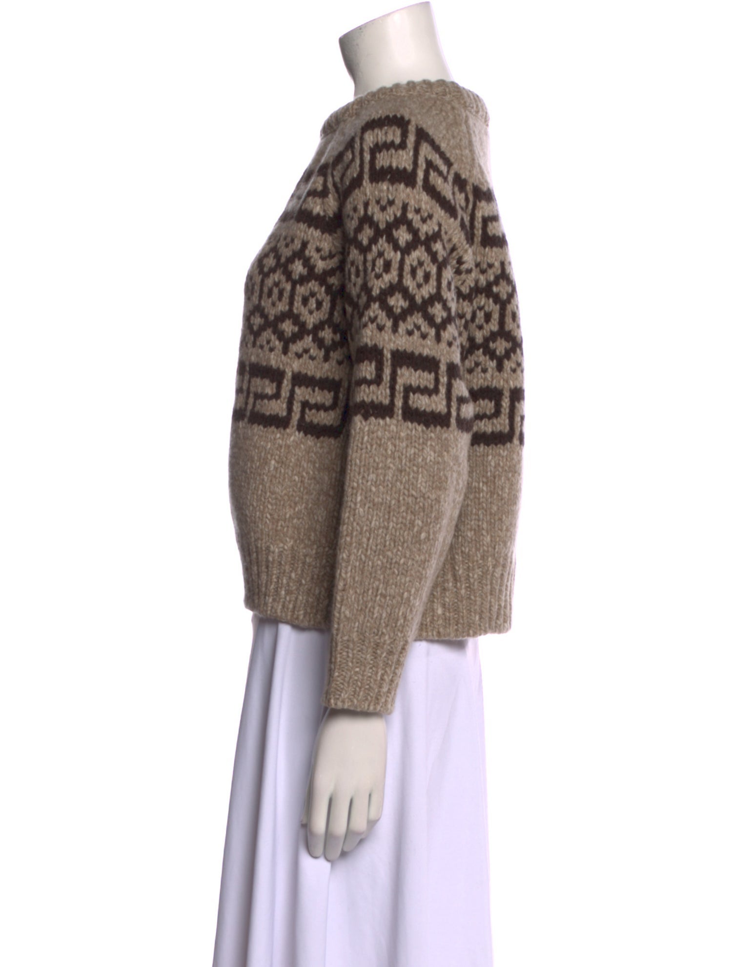 Celine Wool Printed Sweater