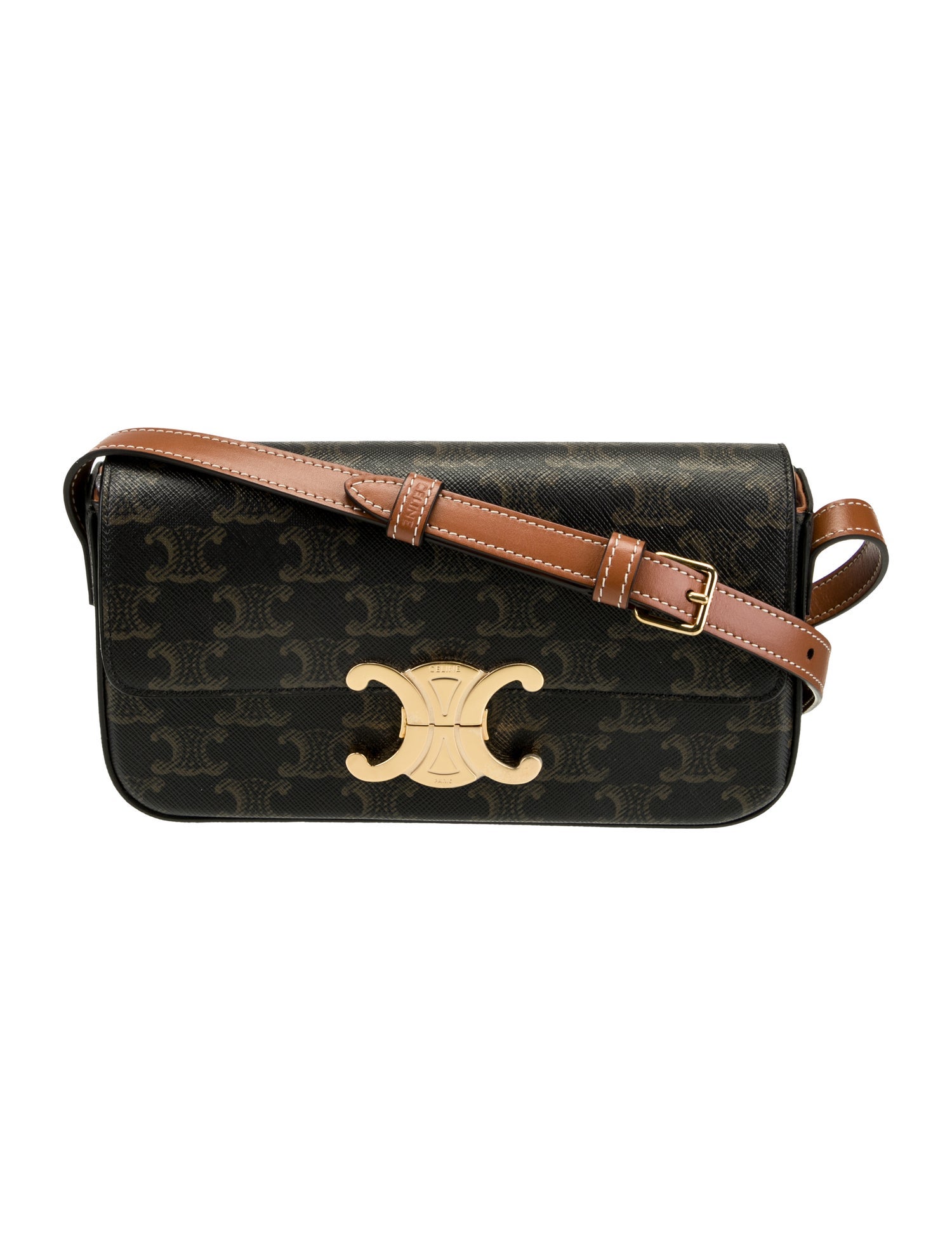 MM6 Maison Margiela Leather Chain-Linked Shoulder Bag