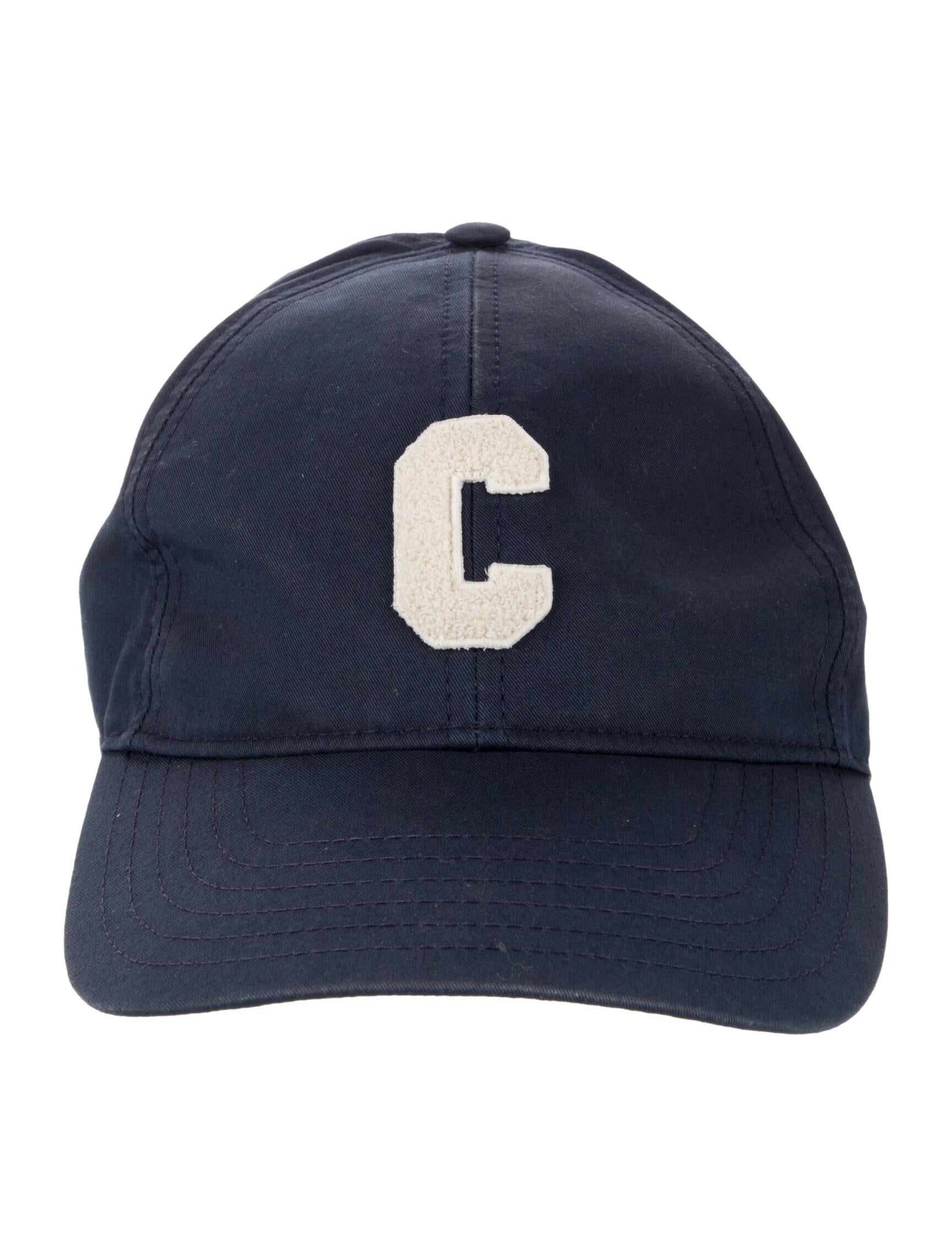 Celine Logo Visor w/ Tags - Blue Hats, Accessories