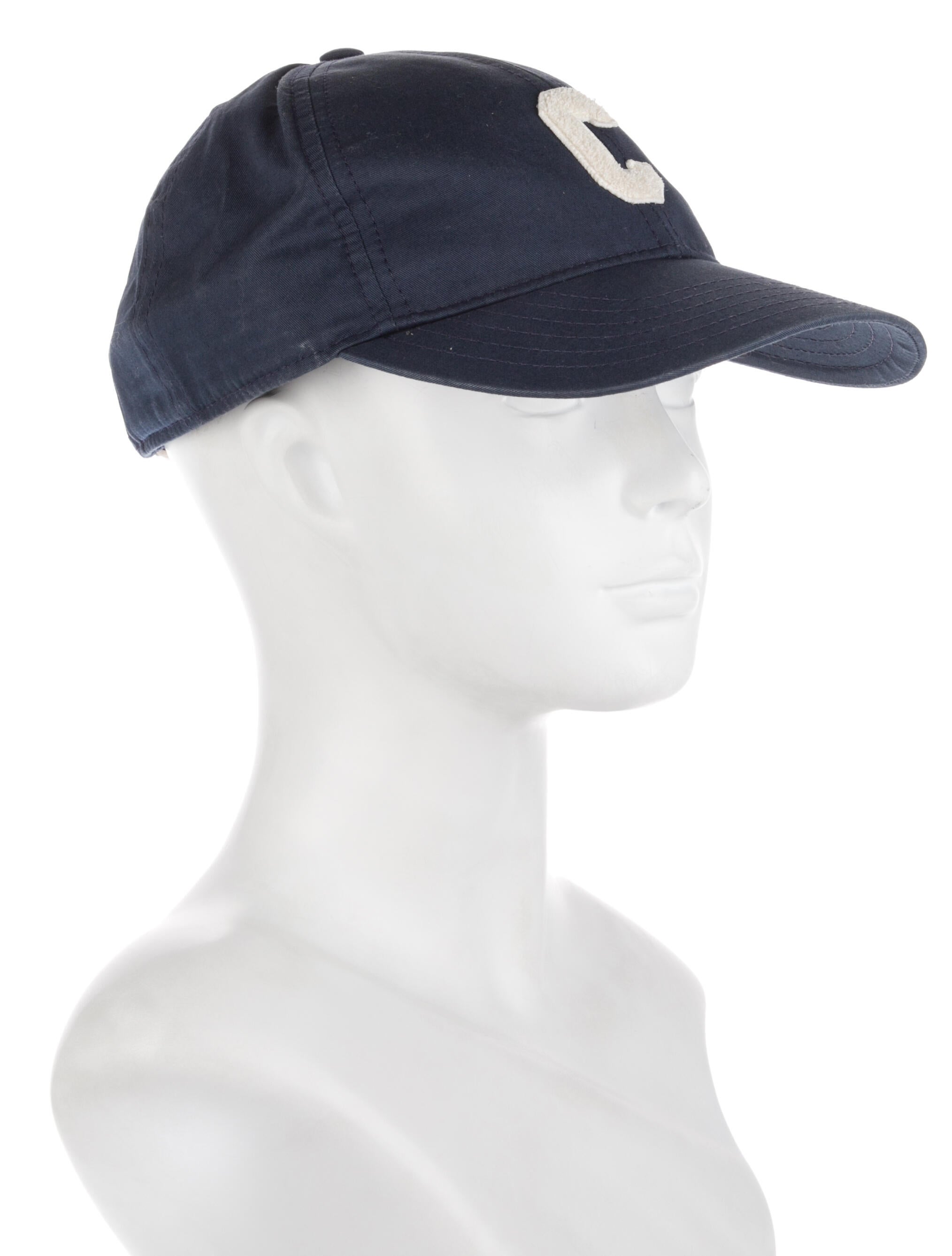 Celine Cotton Triomphe Baseball Cap