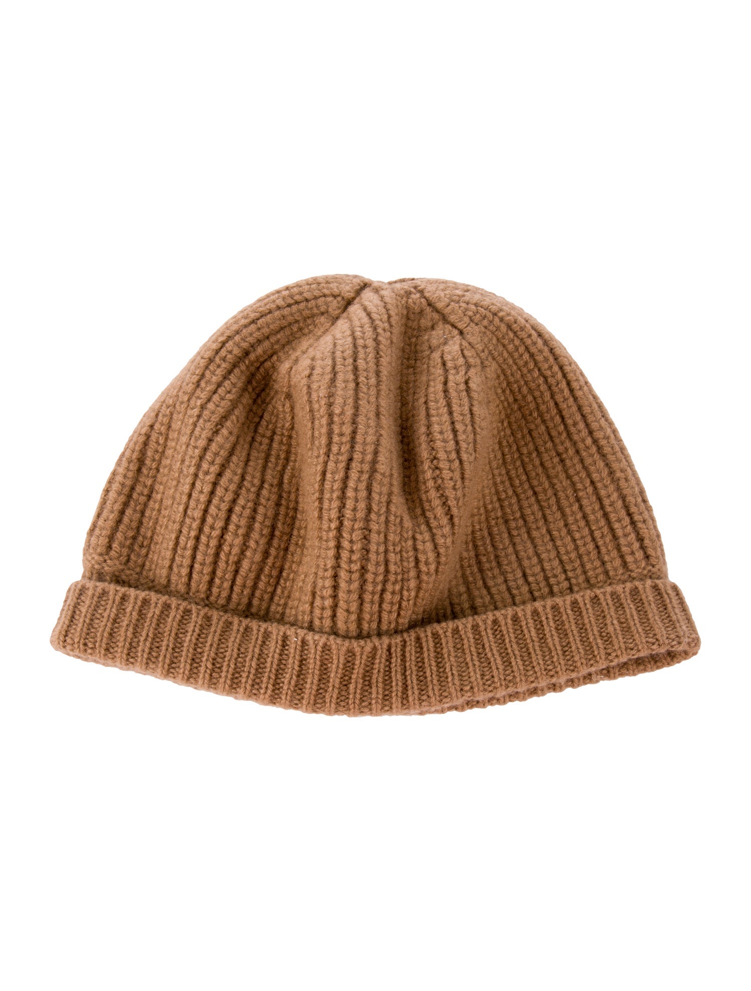Celine Cashmere Logo Embellishment Knit Beanie