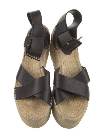 Celine Leather Espadrilles