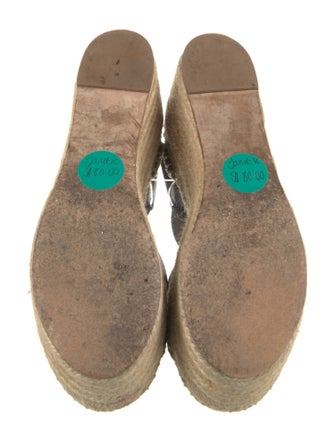 Celine Leather Espadrilles