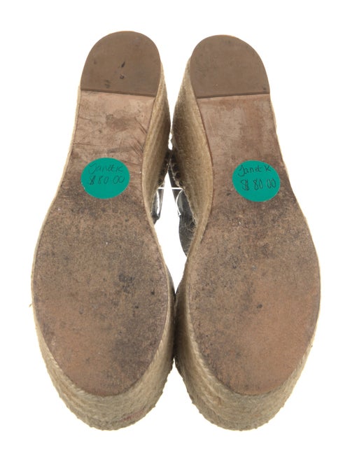 Celine Leather Espadrilles