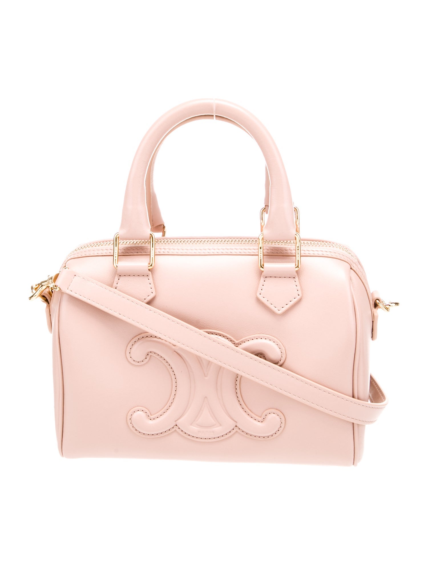 Celine Leather Top Handle Bag 2025