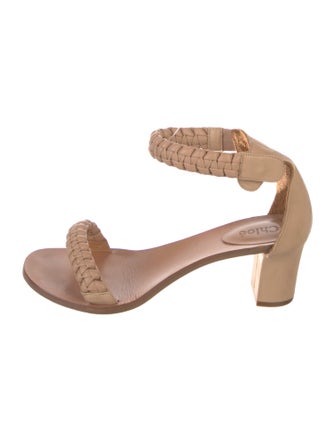 Chloé Python D'Orsay Pumps