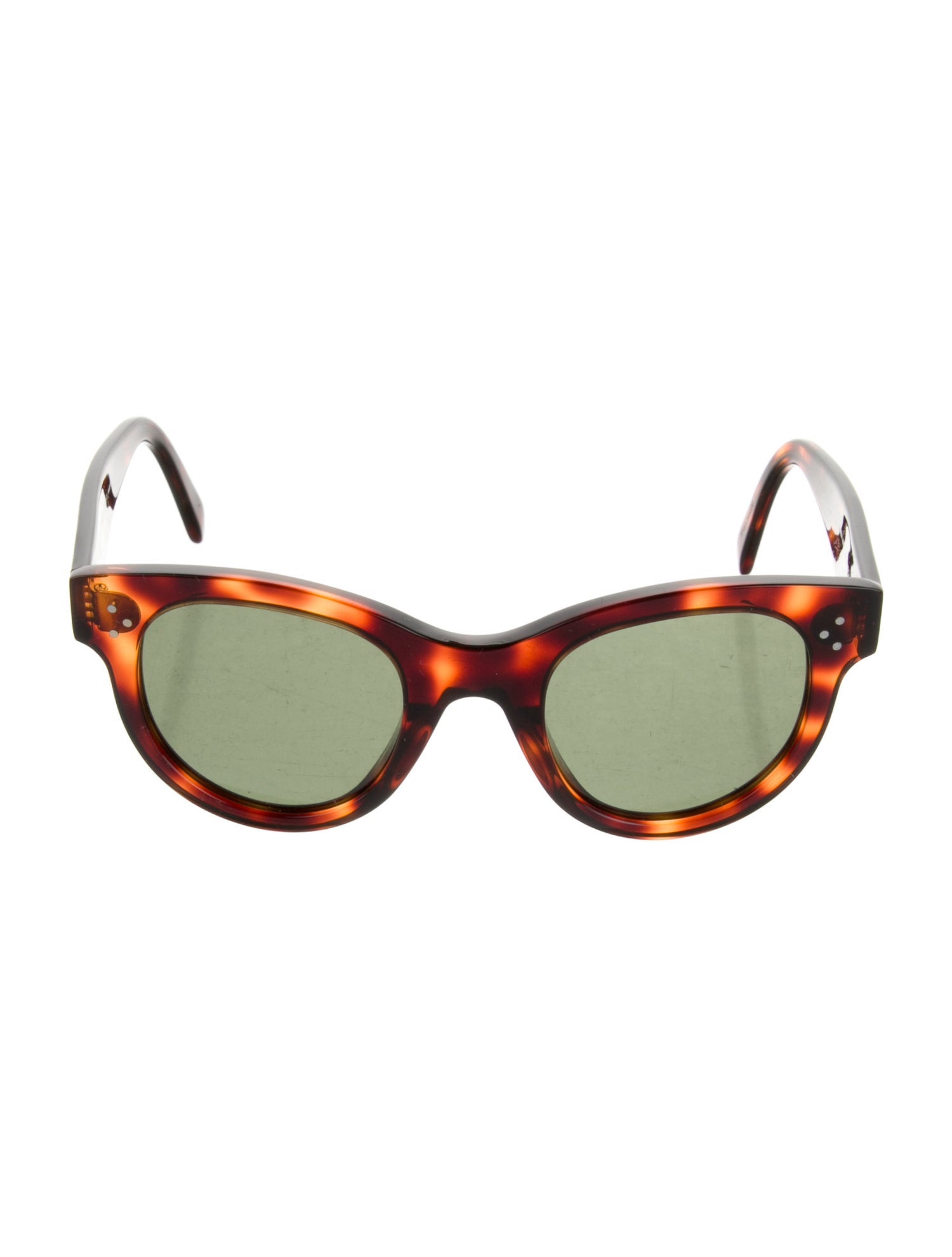 Celine Round Tinted Sunglasses